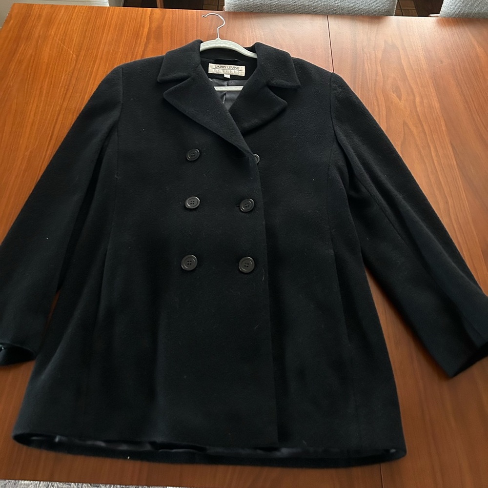 Cashmere and Lambswool Peacoat
